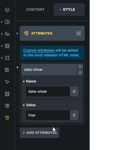 Bricks Builder Data Attributes